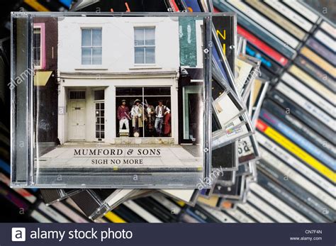 Mumford And Sons Album Sigh No More Cd Cases England Stock Photo