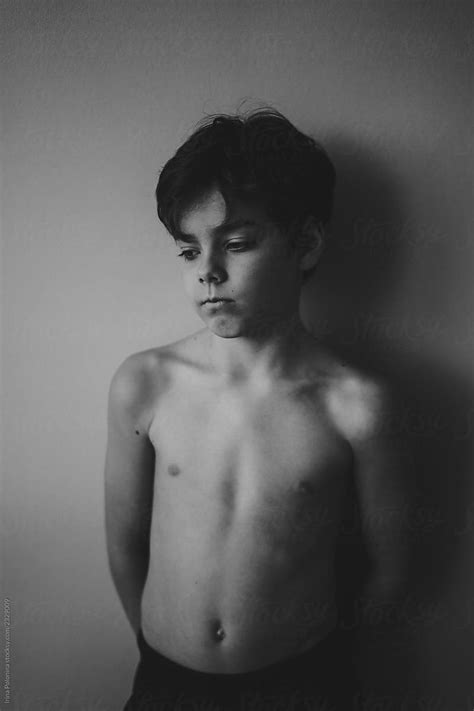 Portrait Of A Young Boy By Stocksy Contributor Irina Polonina Stocksy