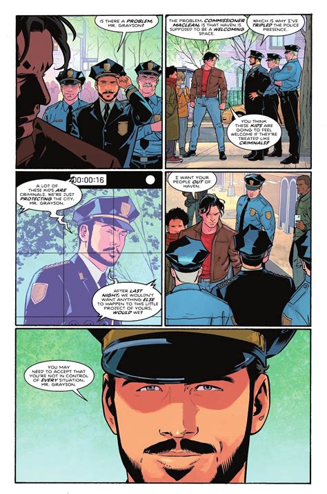 Dick Grayson Exposes Corrupt Bludhaven Police Force Comicnewbies
