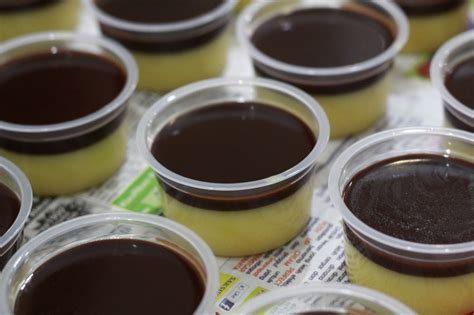 Kan kalau putih telur dikocok. Made in Tronoh: Agar-agar Karamel Coklat