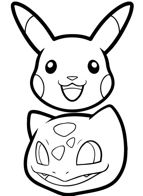 Pokemon Coloring Sheets Pikachu Coloring Page Minions Coloring Pages