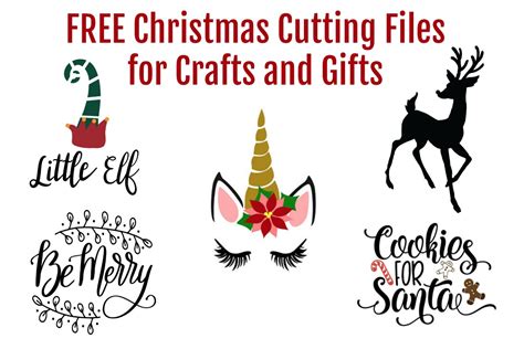 Get These Free SVG Files for Christmas Crafts and Gifts
