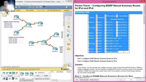 Packet Tracer Configuring Eigrp Manual Summary Routes For Hot Sex Picture