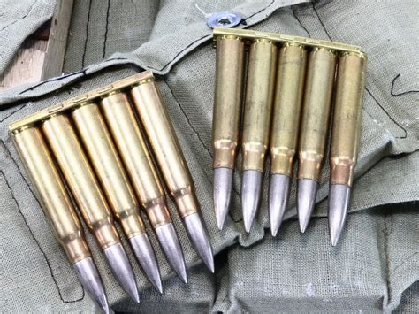 8mm Mauser Surplus Ammunition Turkish Military 70 Rnds In Bandolier