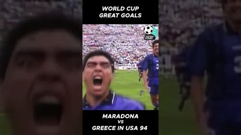 diego maradona s last world cup goals usa 1994 youtube