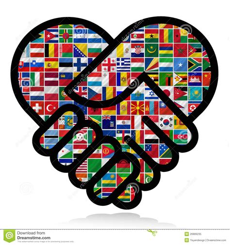Flags Of The World With Icon Set Royalty Free Stock Photo Image 26889235