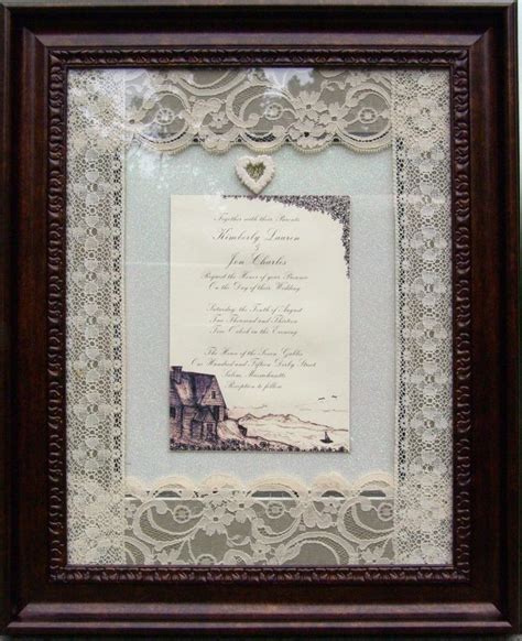Check spelling or type a new query. 17 Best images about Wedding invitations framed keepsake on Pinterest | Personalized wedding ...
