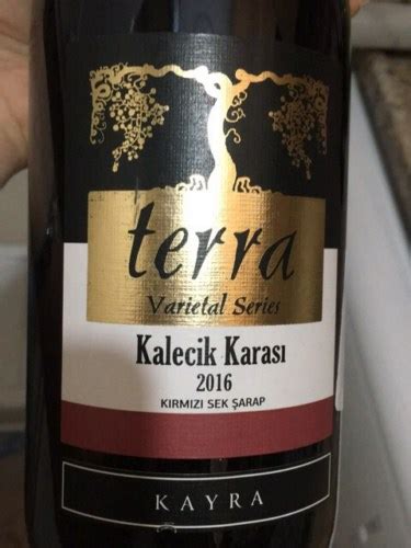 2016 Kayra Terra Kalecik Karasi Vivino Us