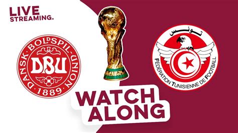 Denmark Vs Tunisia Live Fifa World Cup 2022 Youtube
