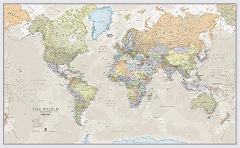 Giant World Map Best Wallpaper Burnett