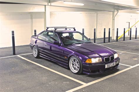 Technoviolet Bmw E36 Coupe On Classic Bbs Rk Wheels Love This Colour
