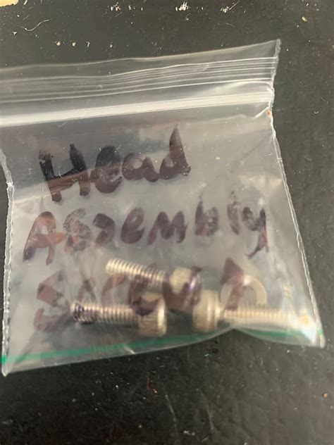 Tascam Ms 16 Head Assembly Screws 80s Reverb