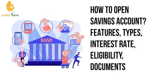 How To Open Savings Account Features Types Interest Rate