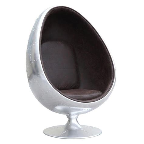 Modern Design Aviator Aluminum Ball Shaped Egg Pod Chair Av005