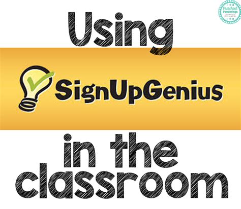Using Sign Up Genius For Your Class Party