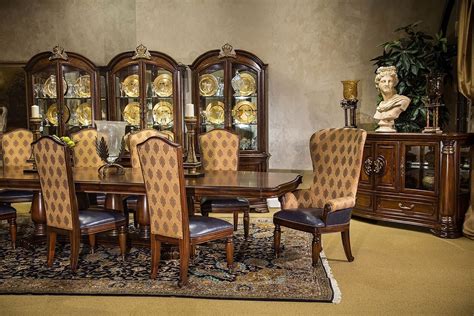 Grand Masterpiece Dining Room Set Aico Furniture Furniture Cart