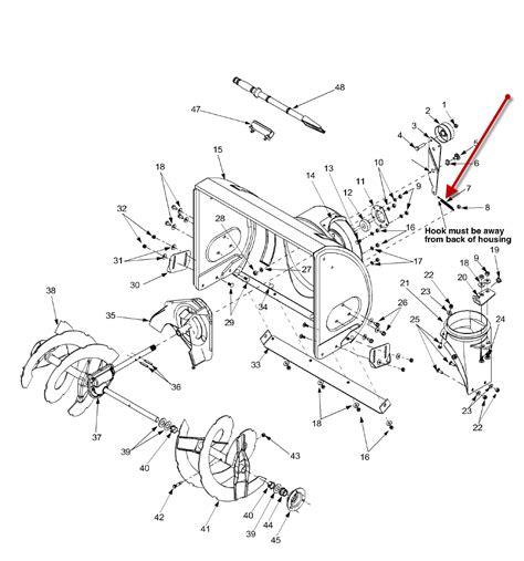 Mtd Snowblower Parts Diagram Model 908 716