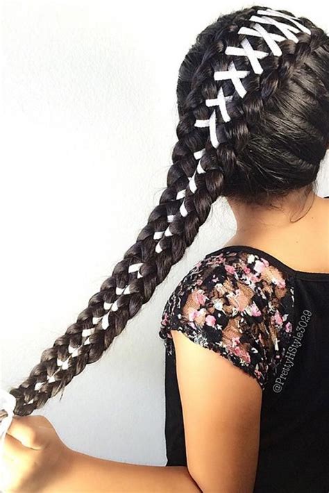15 Amazing Braid Hairstyles With Corset Braid Hair Sporty Hairstyles