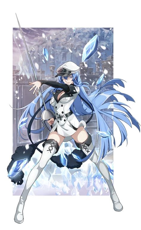 Esdeath Akame Ga Kill Drawn By K12io Danbooru