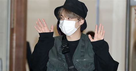 In Photos Bts Sugas Best Airport Fashion Outfits Tatler Asia