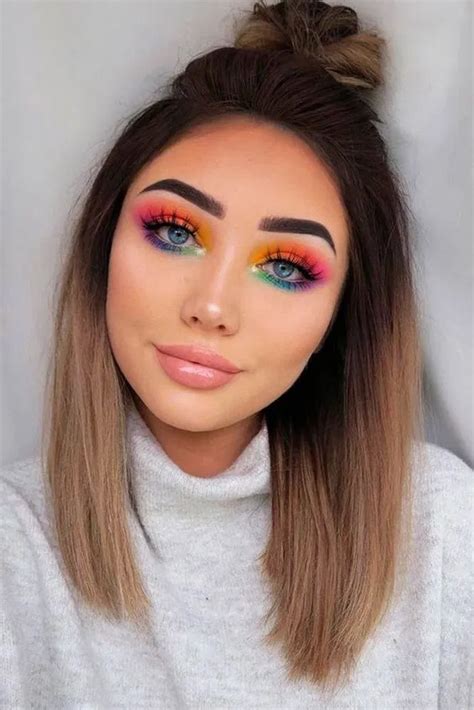 135 Hottest Eye Makeup Looks For Day And Evening In 2020 Bright Eye Makeup Makeup For Green