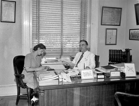 Florida Memory • Secretary Of State R A Gray Seated At His Desk With