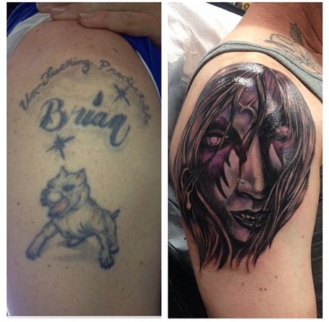Coverup Tattoo Cover Up Tattoo Tattoos Portrait Tattoo