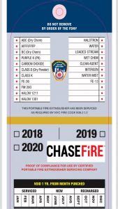 Maybe you would like to learn more about one of these? New FDNY Tags for Fire Extinguishers and Cooking Exhaust Systems - Chase Fire