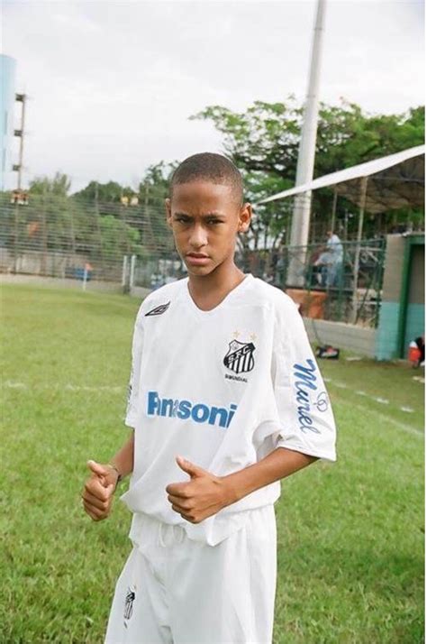 He has a son named davi lucca da silva santos with his former girlfriend named carolina. Neymar in his youth - Neymar jr