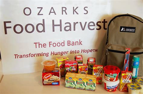 Ozarks food harvest is the only food bank serving southwest missouri, providing assistance to 270. Benefit Motorcycle Ride raising money for Backpack program ...