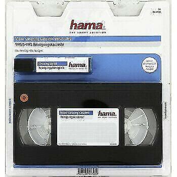 NEW VHS Video Head Cleaner Tape And Cleaning Fluid Wet Type FAST DISPATCHED EBay