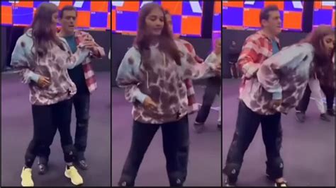 Da Bangg Reloaded Salman Khan Does Romantic Duet Dance Rehearsal With Pooja Hegde Video Goes