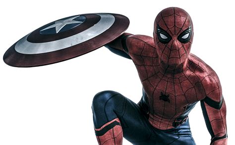 Captain America Civil War Spider Man Render By Eversontomiello On