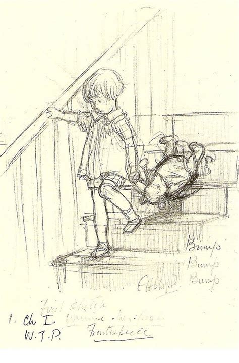 Christopher Robin Eh Shepard 1926 Sketches Winnie The Pooh
