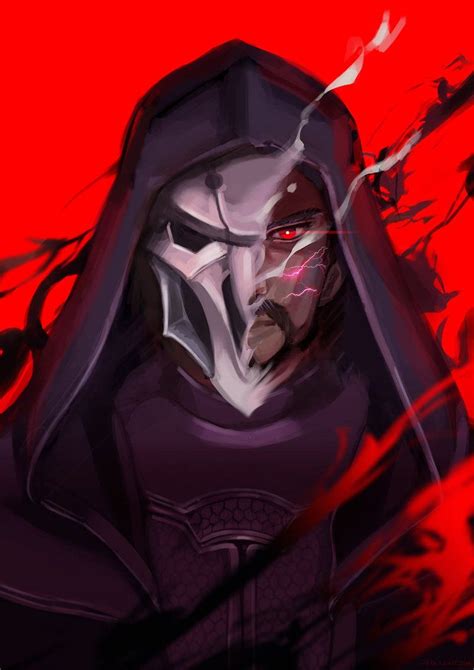 Reaper By Msppice Overwatch Reaper Overwatch Fan Art Overwatch Hanzo