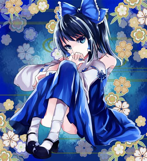 Blue Reimu Hakurei Reimu Image 1899693 Zerochan Anime Image Board