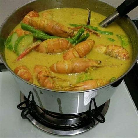 Resepi labu masak lemak putih club. Resepi lemak udang cili api.