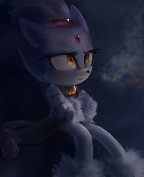 Blaze The Cat Sonic Drawn By Miitara Danbooru