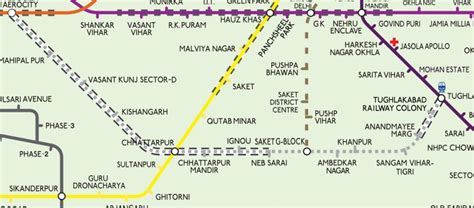 Silver Line Metro Map