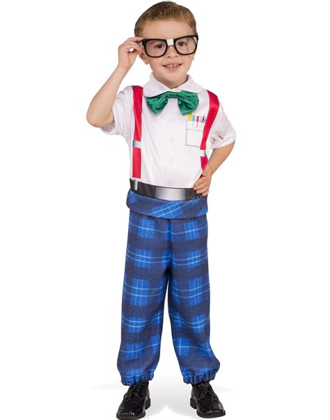 Rubies Nerd Boy Genius Geeky Child School Uniform Halloween Costume