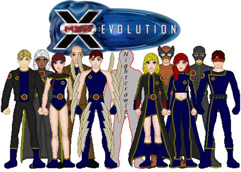X Men Evolution Cast Wip By Nekollx On Deviantart
