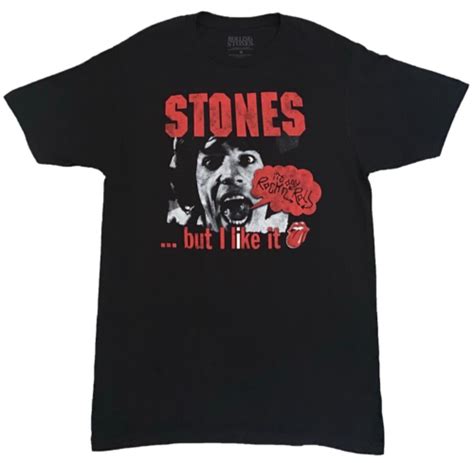 Rolling Stones Its Only Rock N Roll Short Sleeve T Shirt Mens Black Ebay