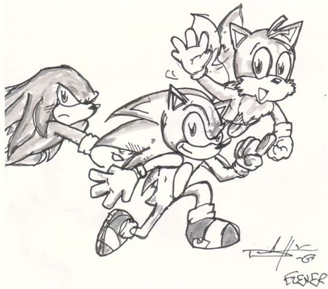 Sonic Old School By Captainevil On Deviantart
