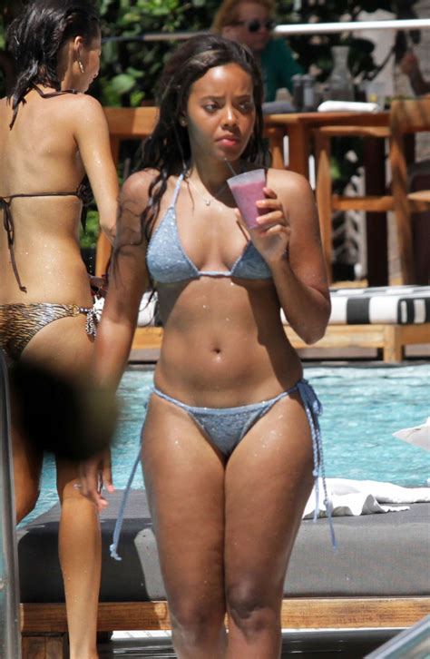 Angela Simmons Bikini Candids In Miami GotCeleb