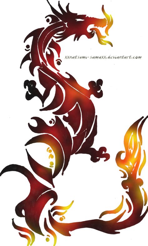 Fire Dragon Tattoo By Audelade On Deviantart