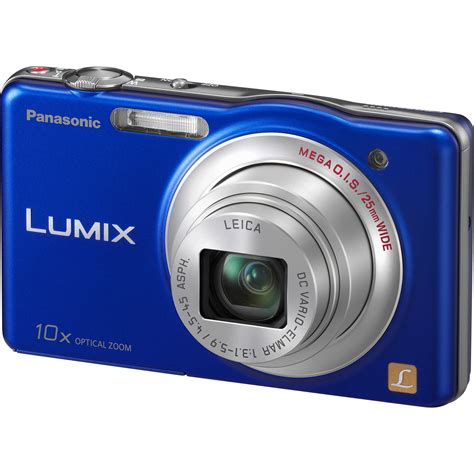 Panasonic Lumix Dmc Sz1 Digital Camera Blue Dmc Sz1a Bandh