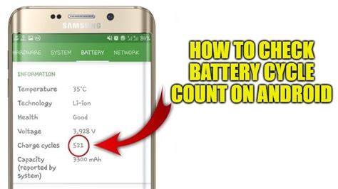 How To Check Battery Cycle Count On Android 2023