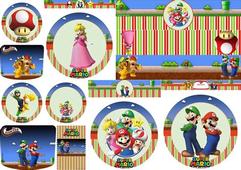 Interesante Suave Pago Imagenes De Mario Bros Para Etiquetas En Detalle