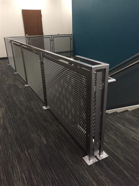 Perforated Aluminum Metal Panel And Railing Decorative Perforated Metal