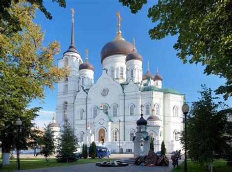 Catedral En Voronezh Rusia Del Anuncio Imagen De Archivo Imagen De